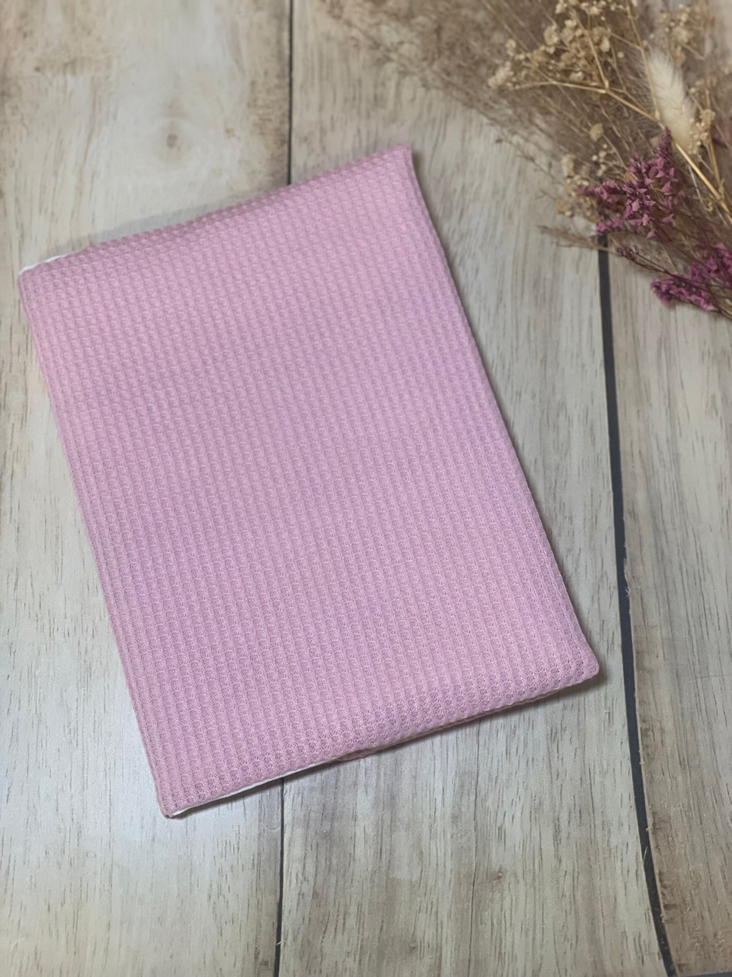 Protège carnet de santé rose