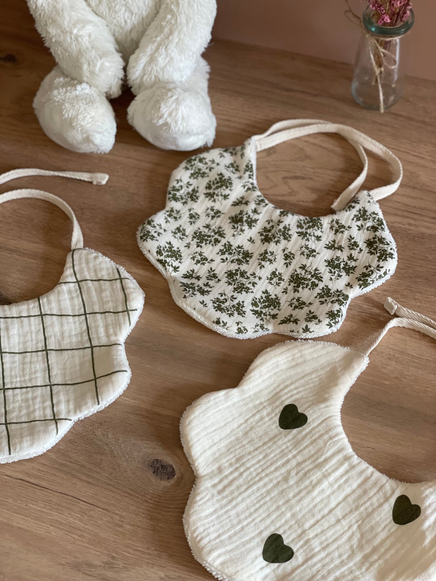 Trio bavoir Sacha