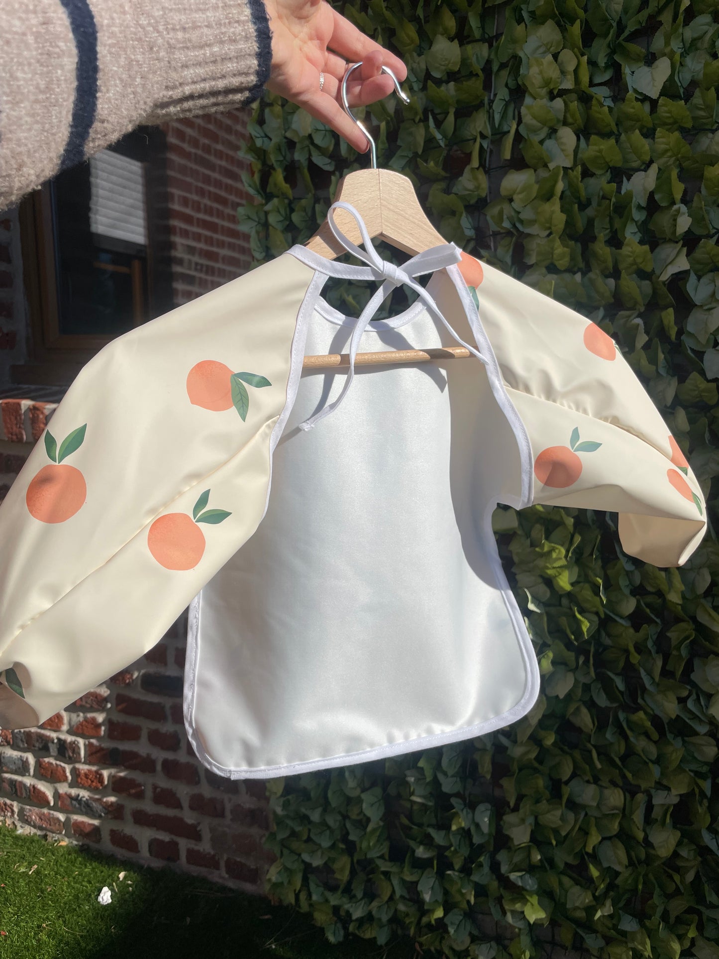 Tablier à manche pêche