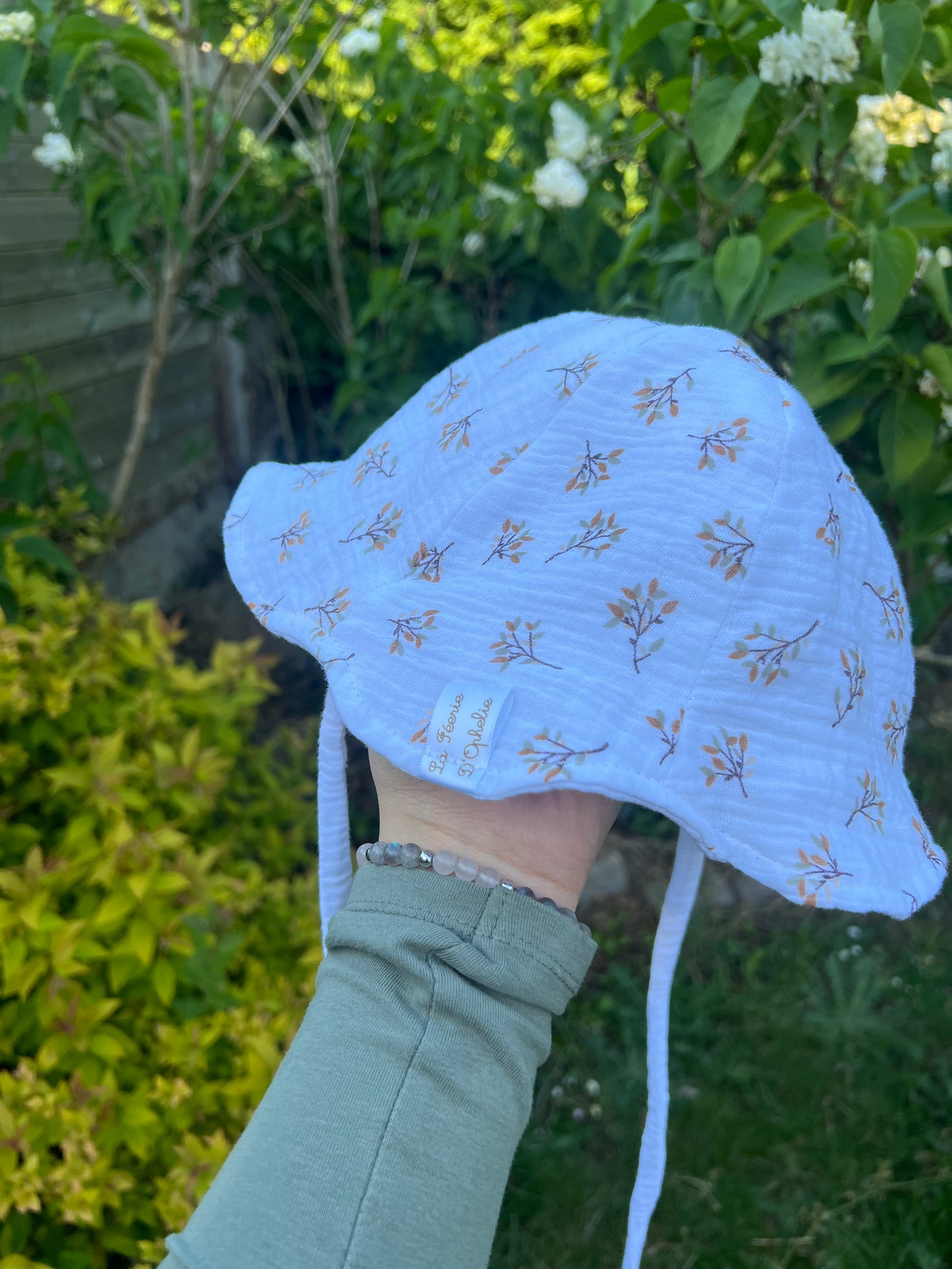 Chapeau Sacha - gaze de coton