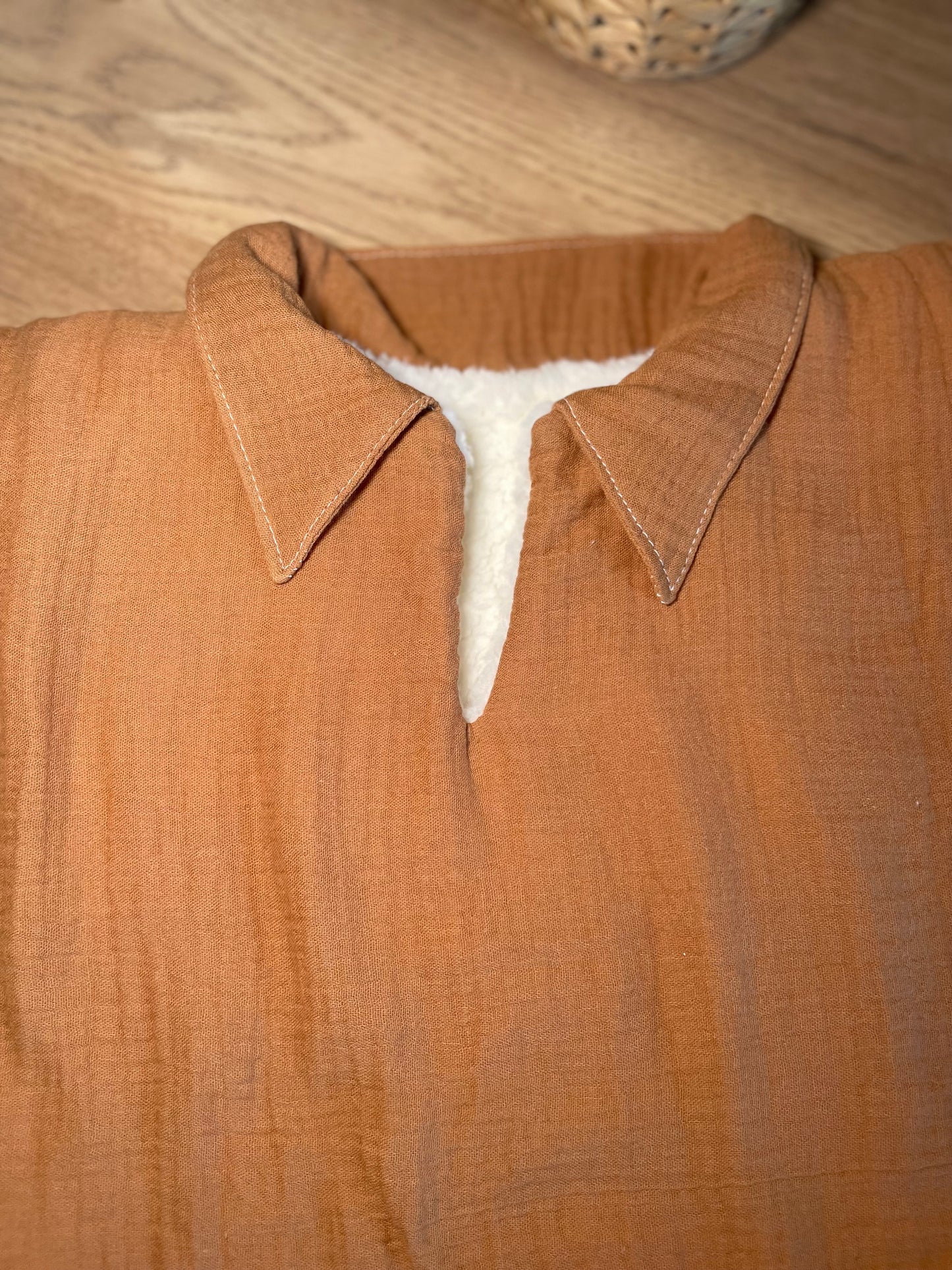 Poncho avec Col