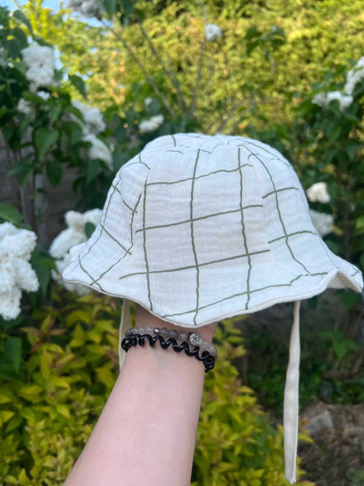 Chapeau Camille - gaze de coton