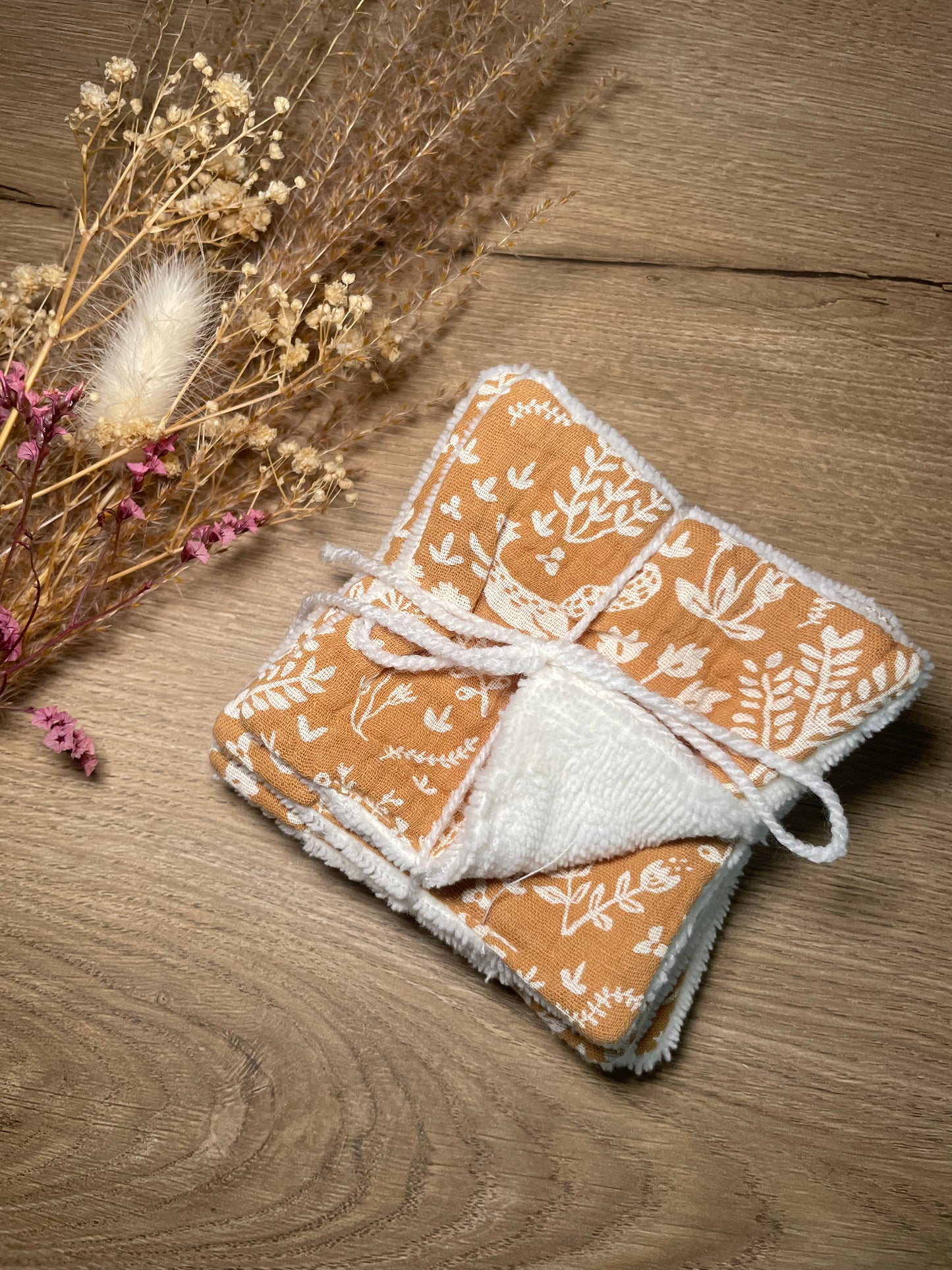 Coton forêt marron