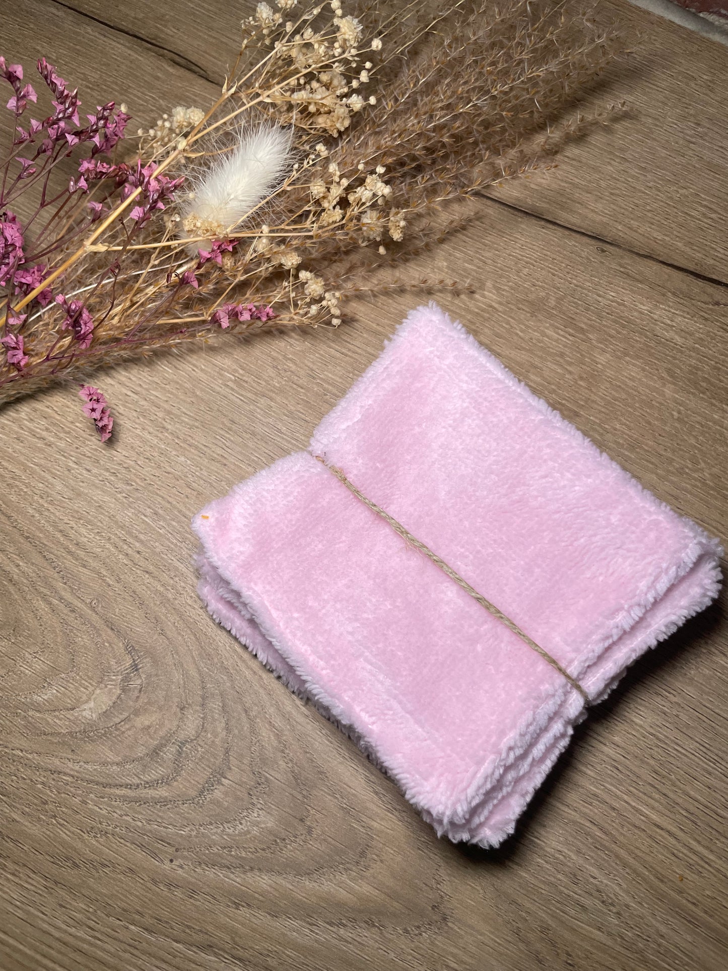 Coton souris rose