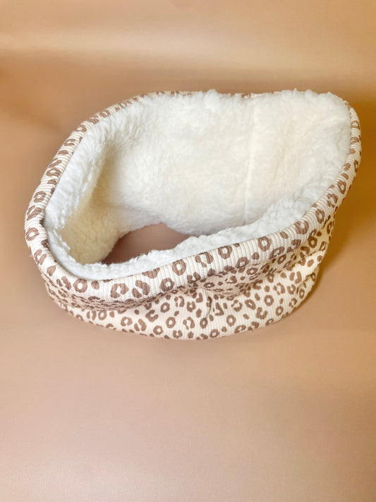 Snood enfant léopard