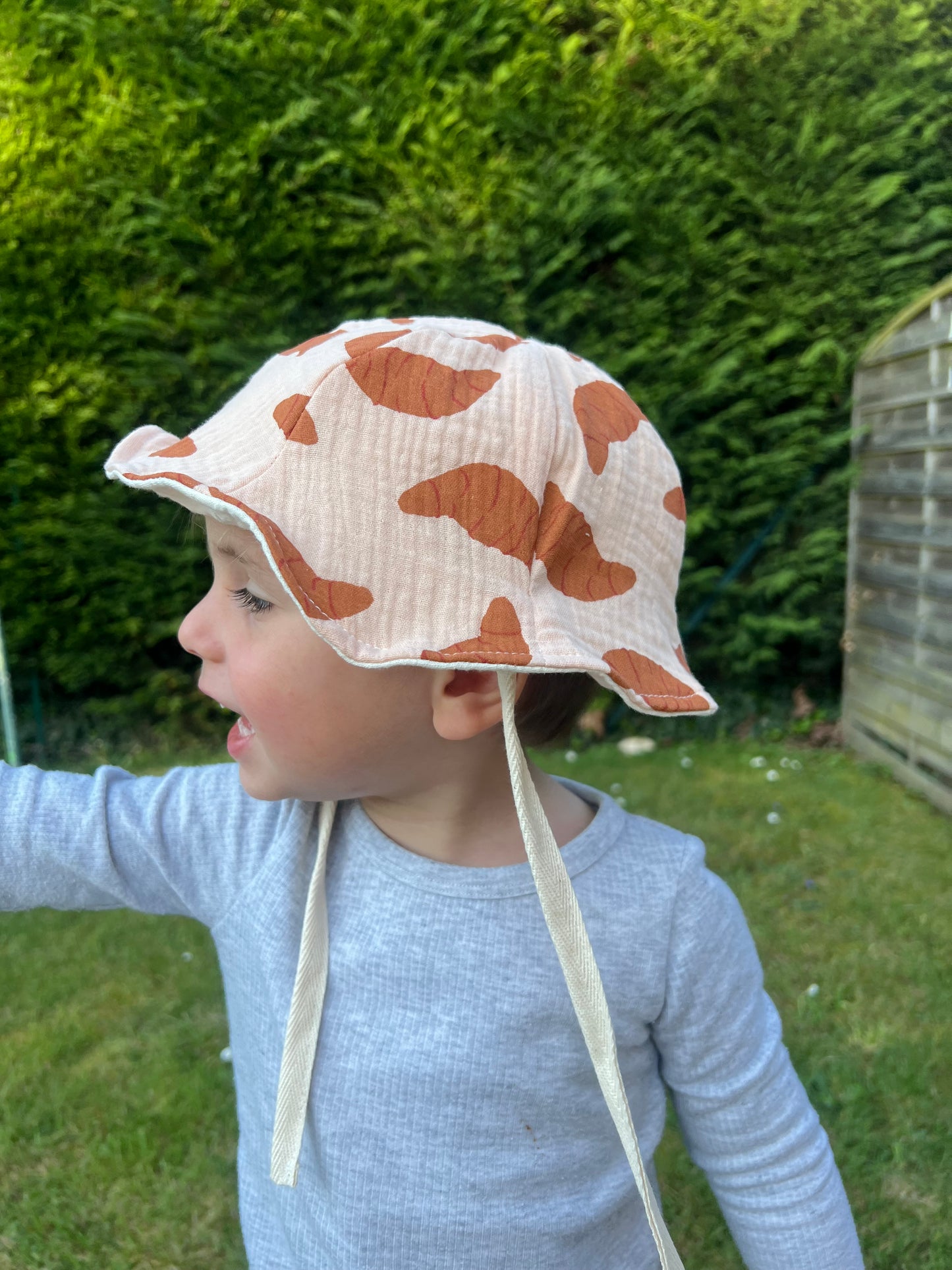 Chapeau Croissant - gaze de coton