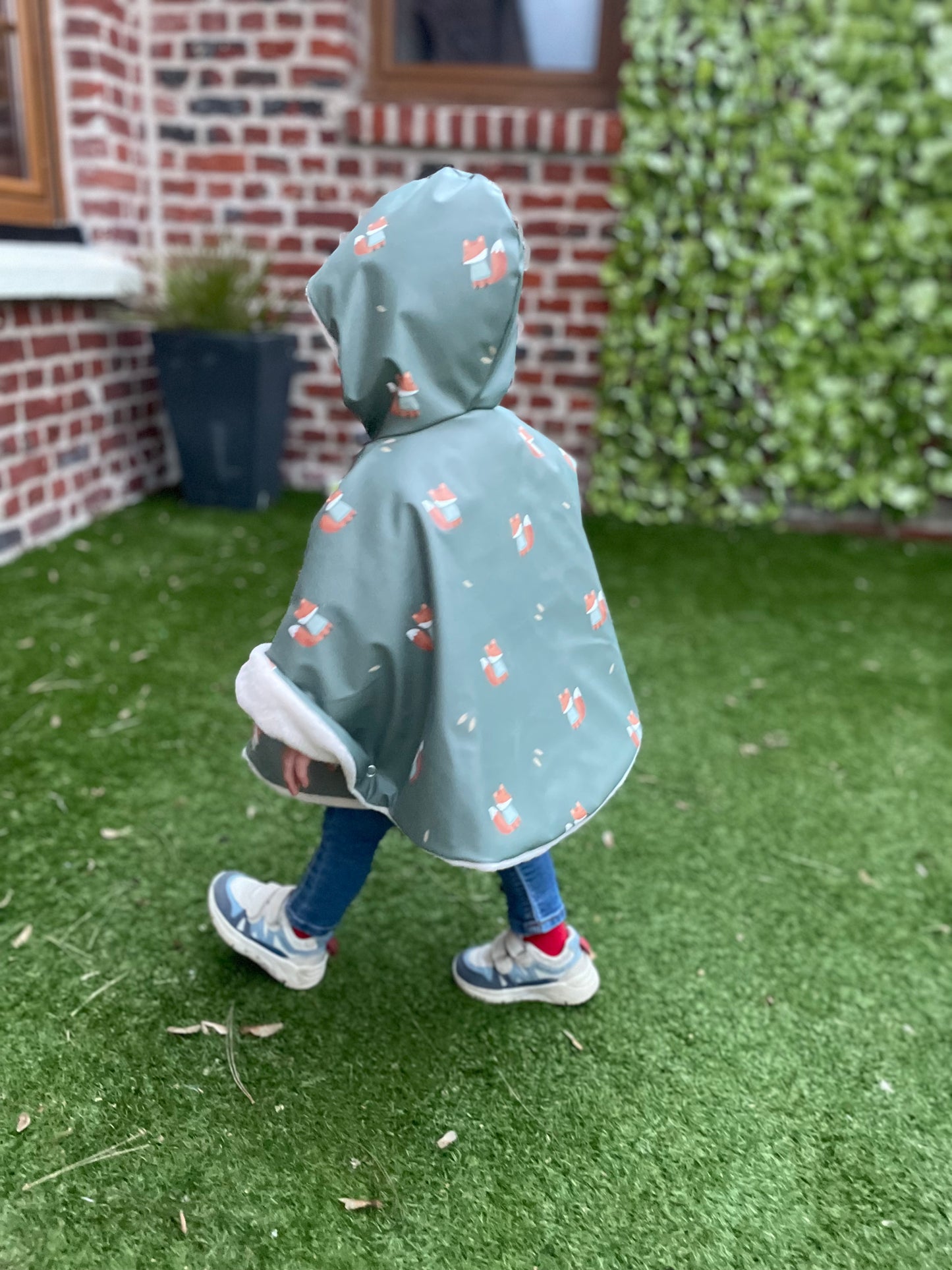 Poncho imperméable Renard