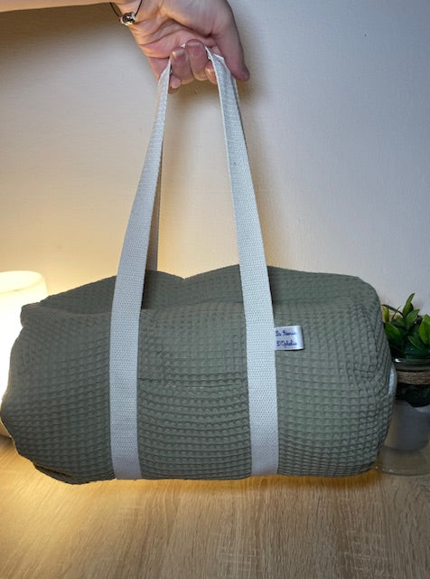 Sac bowling nid d'abeille kaki