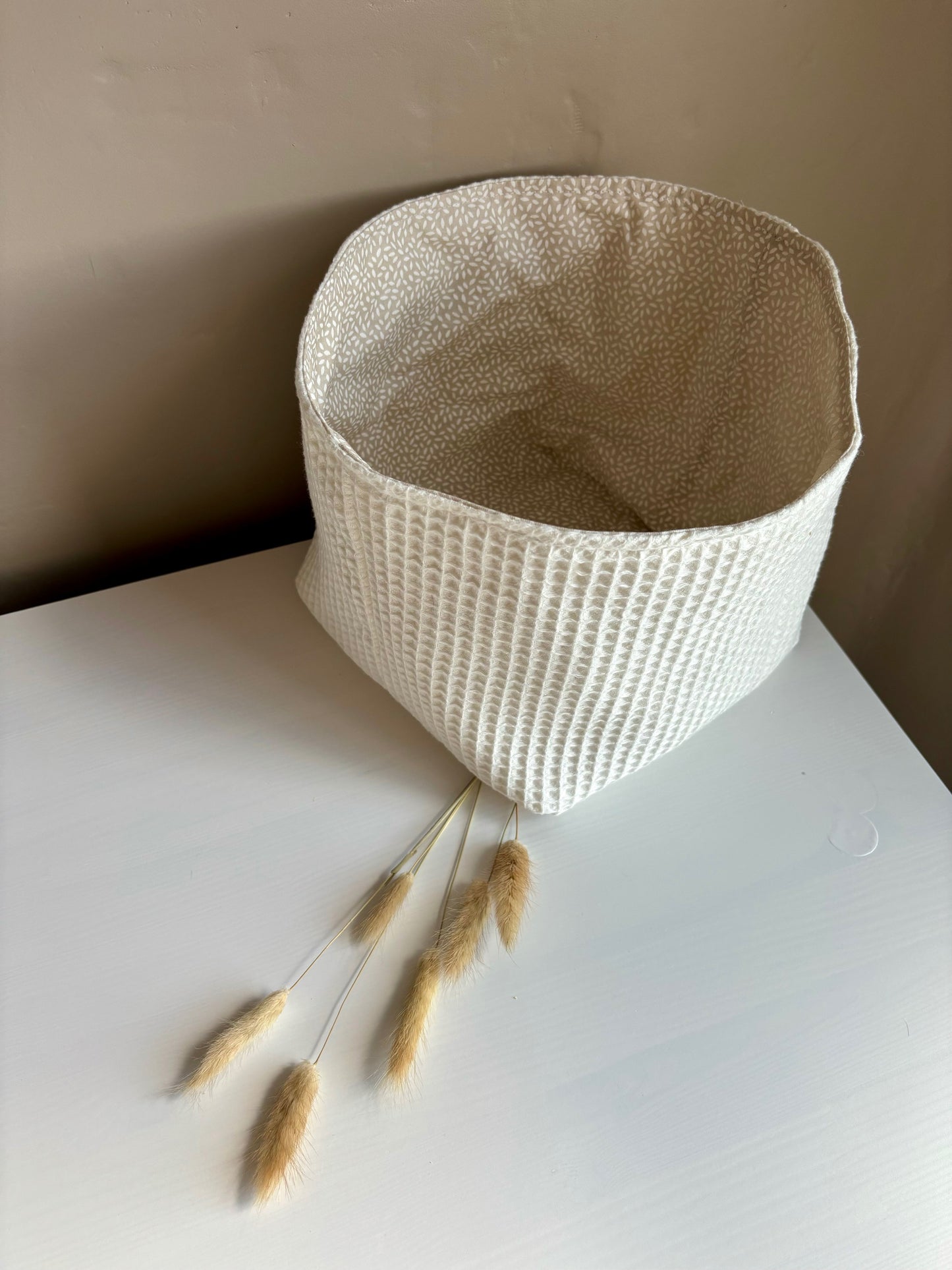 Panier de rangement nid d’abeille L