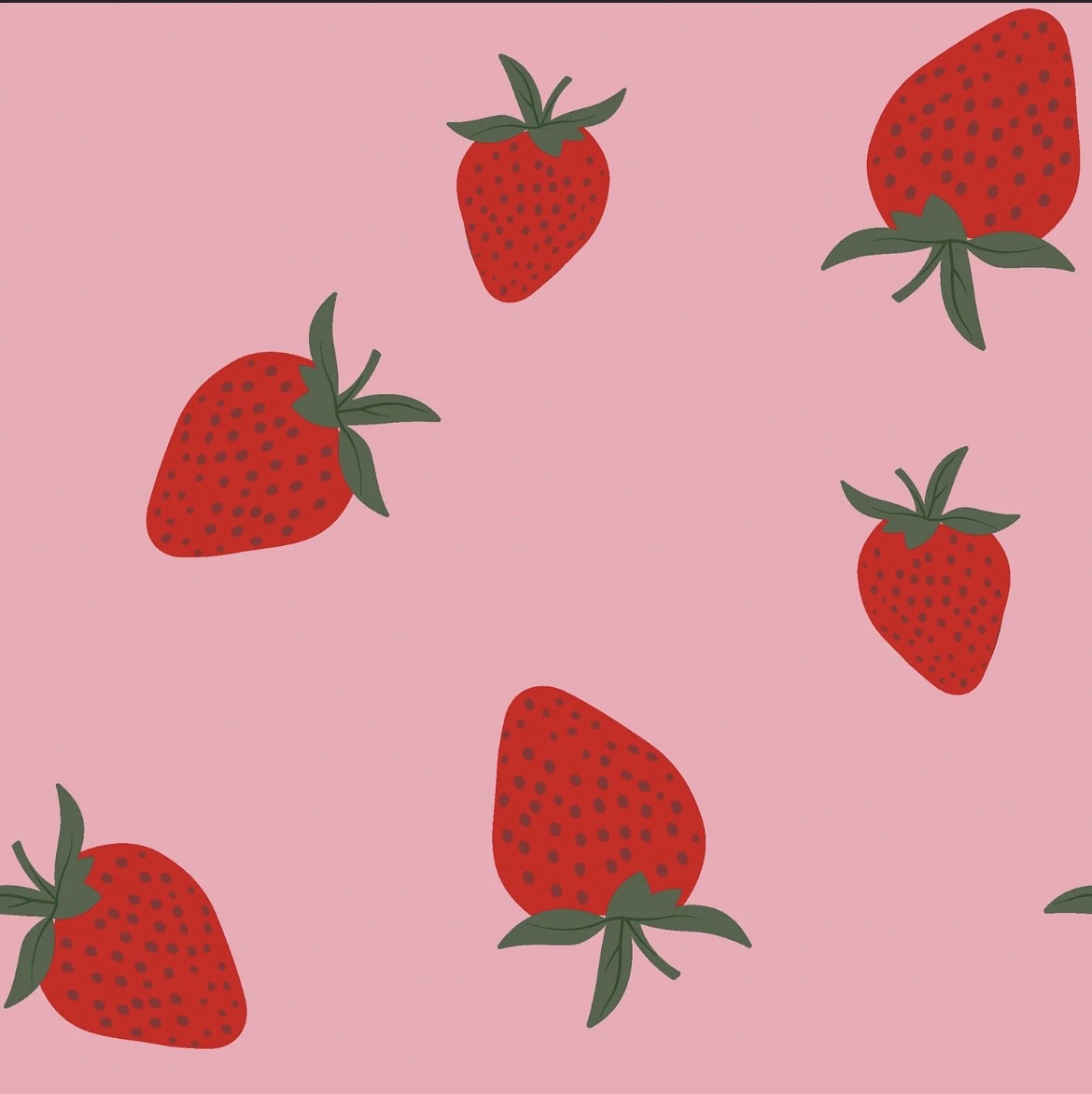 Poncho imperméable fraises