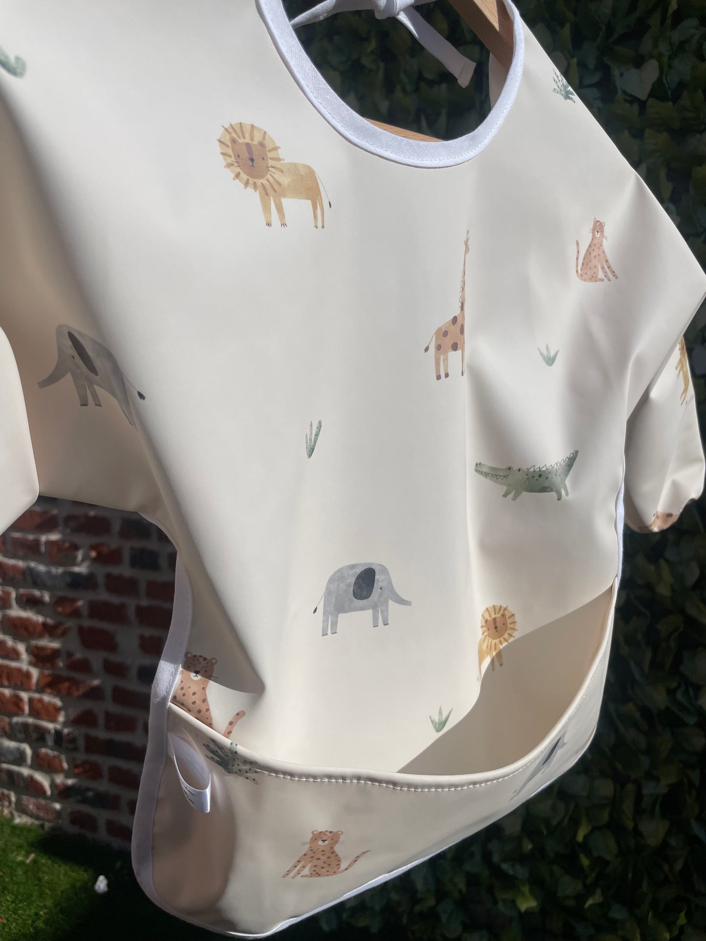 tablier enfant impermeable motif jungle