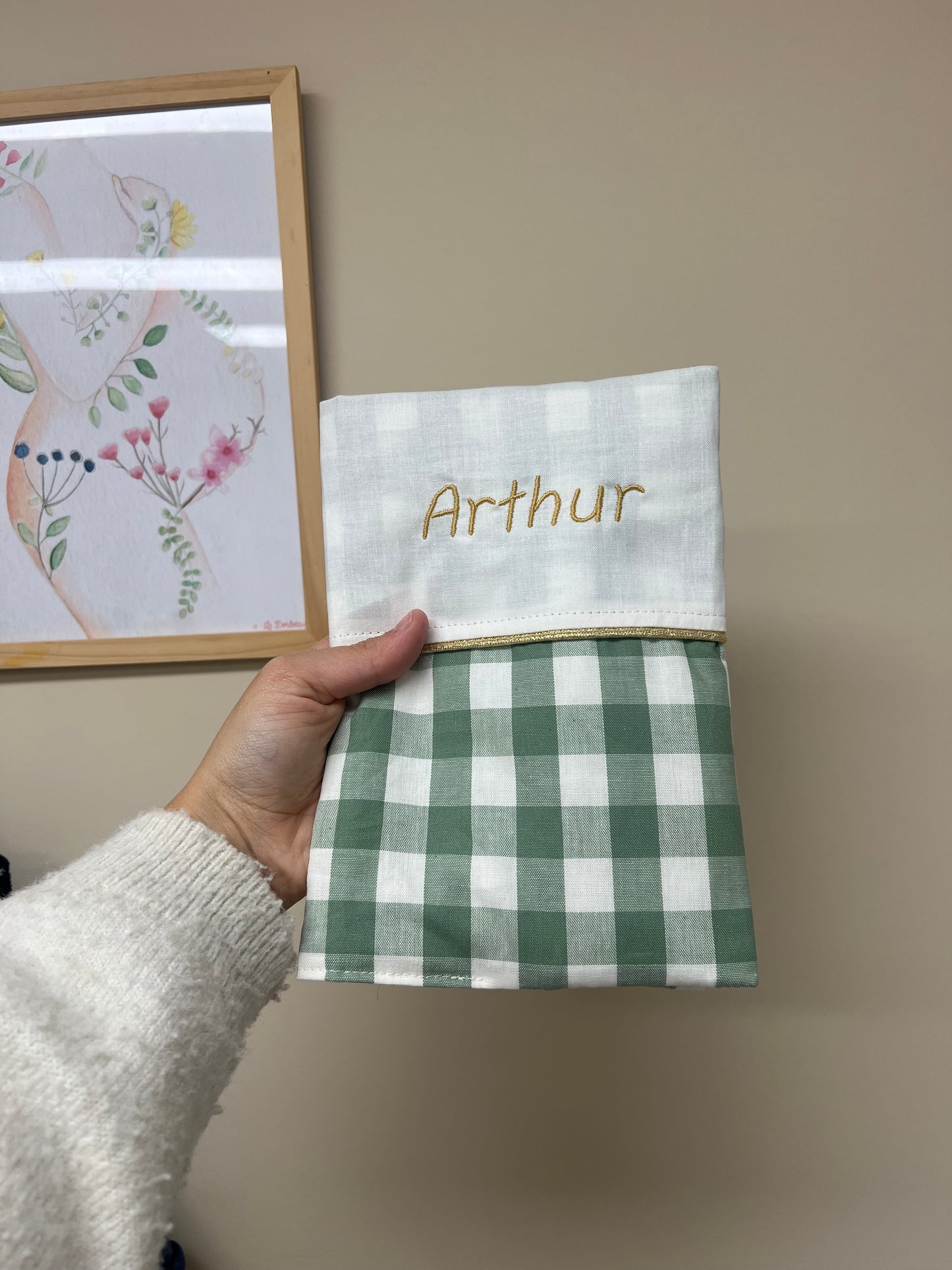 Protège carnet de santé vichy vert