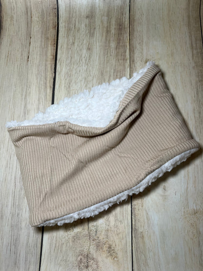 Snood enfant jersey cotelé