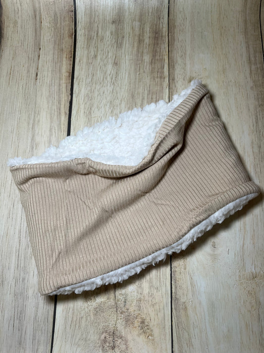 Snood enfant jersey cotelé
