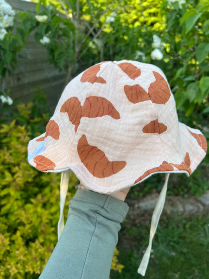 Chapeau Croissant - gaze de coton