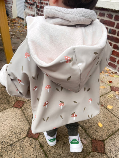 Poncho imperméable Champignon