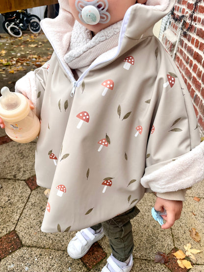 Poncho imperméable Champignon