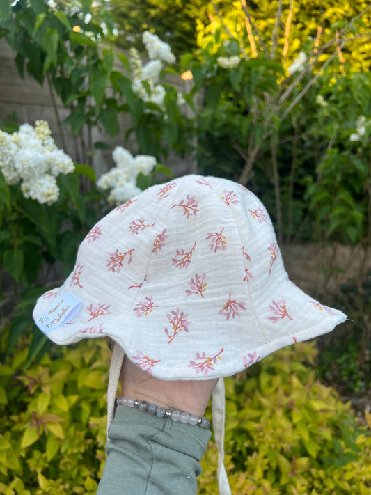 Chapeau Lison- gaze de coton