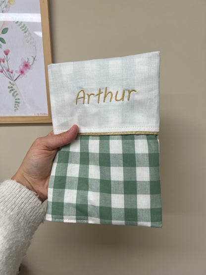 Protège carnet de santé vichy vert