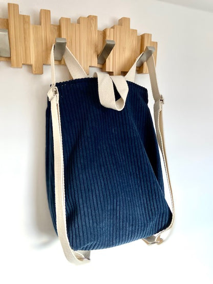 Sac a dos bleu Baleine