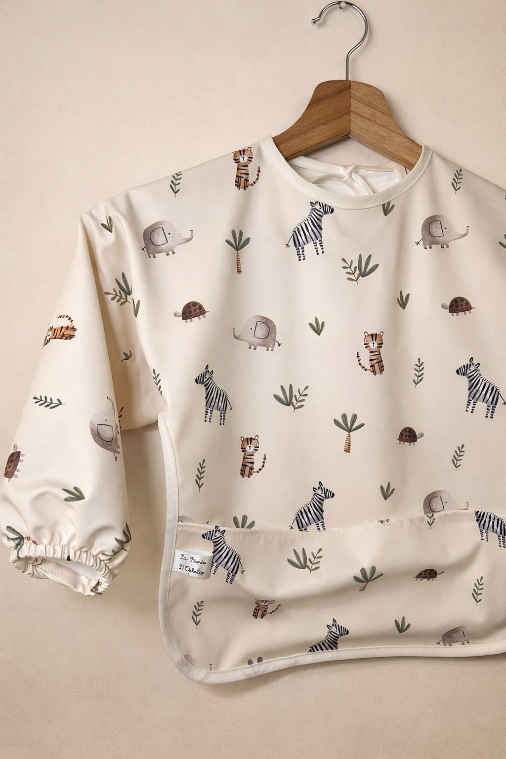 Tablier bébé enfant imperméable pour repas 