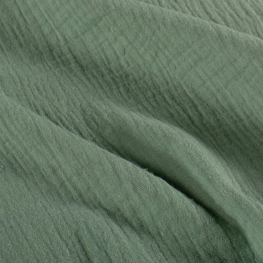Gaze de coton vert clair