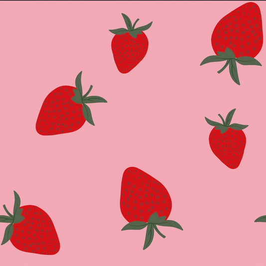 Poncho imperméable fraises